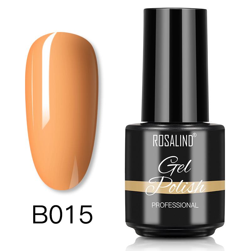 ROSALIND MINI гель-лак для ногтей цветной гибридный гель-лак для маникюра замачиваемая база верхнее покрытие УФ/светодиодная лампа для дизайна ногтей