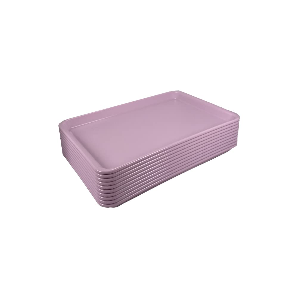 Cho Plastic Industry 3120 Выдвижные лотки Лавандовый 30,7 см 10 штук Нескользящие