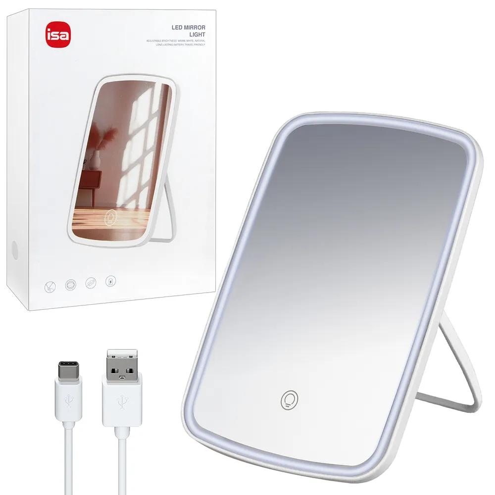 Xiaomi Зеркало туалетный столик с подсветкой Prime Premium Store R77 белый