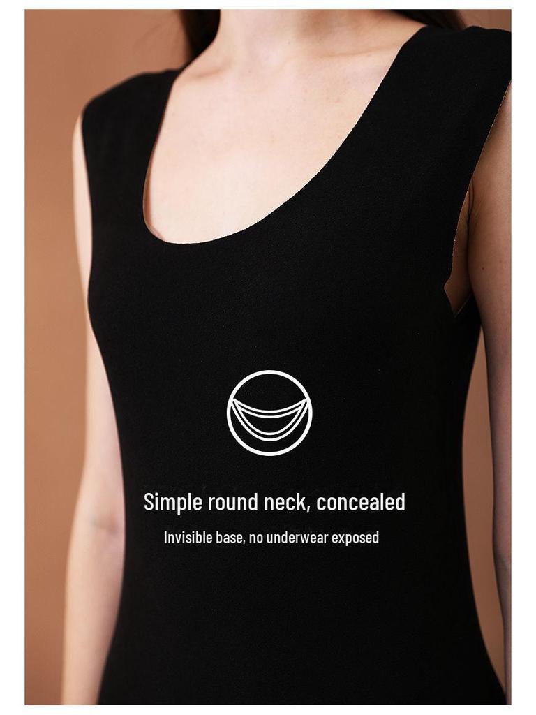 Парный терможилет из немецкого бархата и бесшовная нижняя рубашка