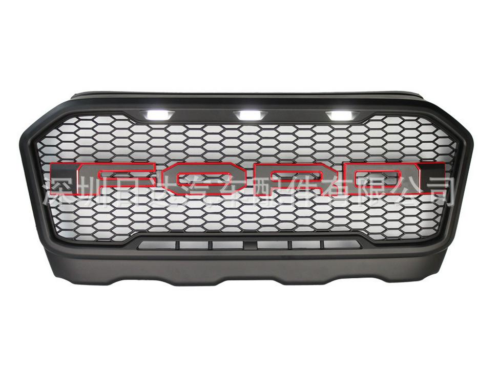 2015-2018 Ford Ranger T7 Raptor-Style LED Mesh Grille Cover