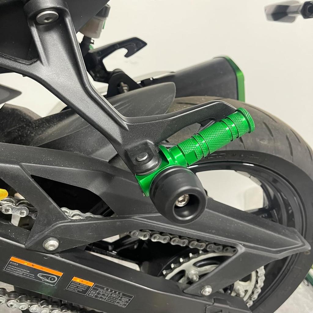 HRuizq Тандемные подножки-слайдеры для Kawasaki ZX-25R/SE ZX-4R/SE ZX-4R/SE ZX-4RR Ninja 250 Ninja 400