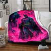 1pc Batman Flannel Throw Blanket Lightweight Soft Warm All Season Blanket for Sofa, Bed, Travel,L1028081