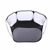 Portable Pet Fence Folding Breathable Cage Playpen for Kitten Hamster Hedgehog Small Animals Rabbit Guinea Pig Waterproof Mat