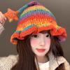 Hand-Crocheted Knitted Elf Hat Star Design Wizard Hat Cute Fairy Hat  for Adult and Children
