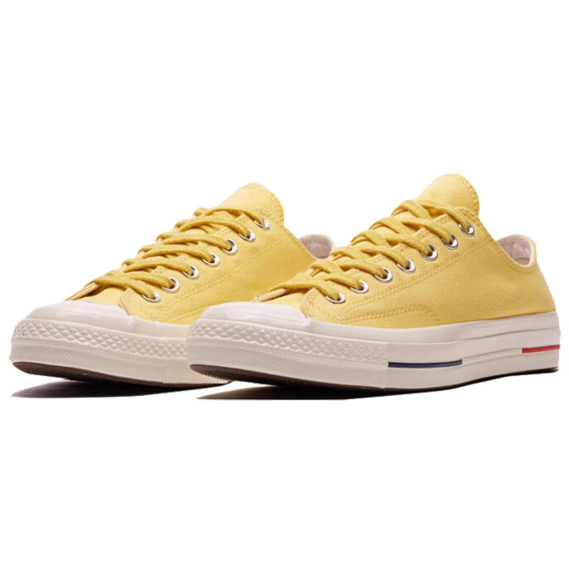 Converse Chuck Taylor All Star 1970-х годов Винтажные Низкие Кеды из Канваса Унисекс Пустынное Золото