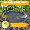 Floating Bee Ladder Garden Bee Watering Ladder Bee Insect Drinking Station Butterfly Waterer for Thirsty Pollinators Feeding Birds Baths