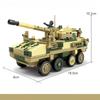 Военная пушка штурмовая бронированная машина боевой танк автомобиль грузовик армейское оружие наборы конструкторов модель игрушки для мальчиков для детей подарок