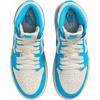 Кроссовки Air Jordan 1 Retro High OG PS UNC Reimagined Kids, синие, темно-пудрово-голубые, парус FD1412-402