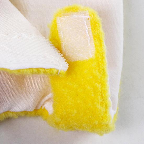 Yellow Birds Hoodies Parrot Cosplay Outfit Pineapple Shape Flight Suit for African Grey Parakeet Cockatiel Conure Budgie