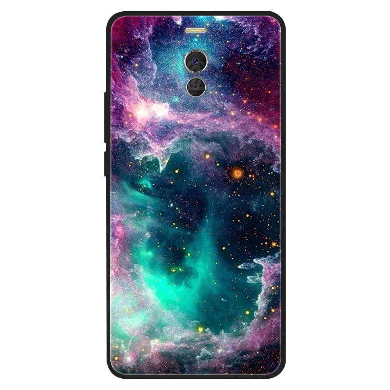 Для Meizu M6 Note Чехол Силиконовый Кот Расписной Мягкий Черный Чехол для Meizu M6Note M3 Note 8 Чехол TPU Coque Защитная Capa