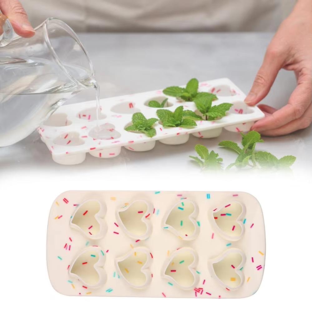 Star/Heart Shape Ice Cube Mold Silicone Ice Ball Tray Drink Accessory Ice Cube Maker Party