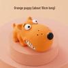 Petlimit Прочная оранжевая пищащая игрушка для щенков (3-Pack)