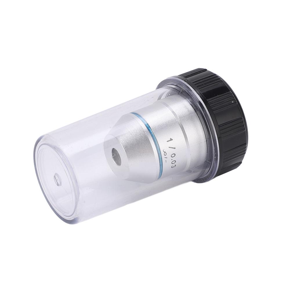 1X Microscope Objective Lens 195 Infinity Achromatic Low Power Objective Lens RMS Thread 20.2mm