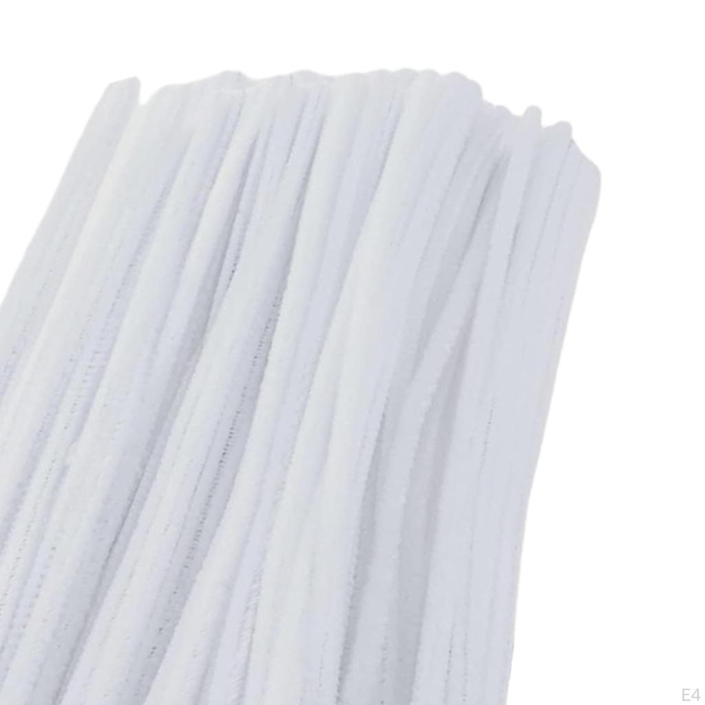 100 шт., очистители труб, синельный стержень для DIY, художественных, творческих, ремесленных, проектных украшений