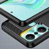 Чехол Infinix Hot 20 Play Flexible Carbon Silicone - черный