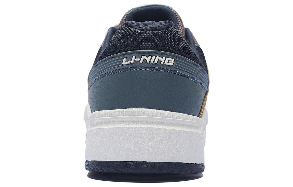 Li Ning ACE V2 Износостойкие Дышащие Нескользящие Низкие Кеды для Скейтборда Мужские Белые Серые Черные AGCS155-2
