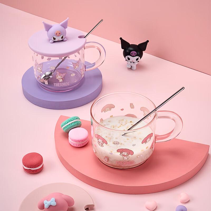 Thermos Sanrio My Melody Glass Straw Cup 650ml