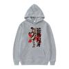Худи мужские Bushido Grappler Baki для мальчиков, пуловер в стиле Харадзюку для девочек, модный музыкальный подарок, повседневная свободная удобная толстовка