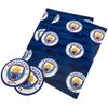 Manchester City FC Crest Gift Wrap Sheets (Pack of 2)