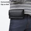 Phone Holster Belt Clip Case for Iphone 15 14 13 Samsung S24 S23 Ultra Universal Mobile Mens Waist Pack Leather Cover