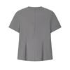 Fila Модная универсальная футболка серии Milano для женщин, топ, темно-серый, F11W625118FDY
