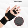 Fitness Sports Non-slip Half-finger Gloves, Weightlifting, Horizontal Bar Training, Palm Protection, Breathable Straps, Sports Palm Protection