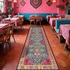 Vintage Persian Corridor Rug Indoor/Outdoor Runner Rug Non-Slip Kitchen & Dining Mat Bedroom & Balcony Carpet Home Decor