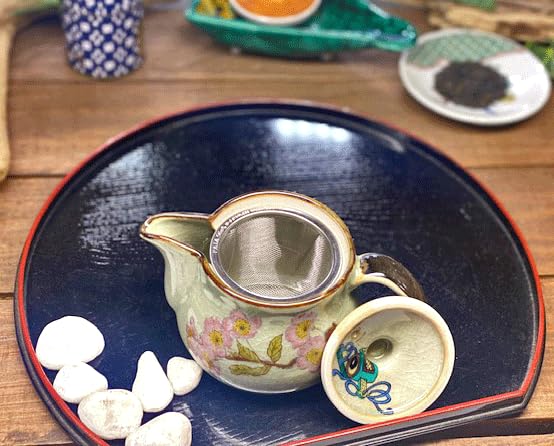 Kutani Small Somei Yoshino [чайник/чайник] [задняя фотография]