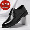3/6/8 CM Men Dress Shoes Black Soft Leather Heighten Formal Shoes Man Casual Business Men Oxfords Suit Shoes for Men