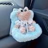 Кукольное автокресло с клипсой для воздуховода, настольное кукольное безопасное сиденье, очаровательное украшение для автомобиля для коллекционеров и поклонников кукол