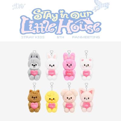 Предзаказ 6-го фанмитинга Stray Kids Stay in Our Little House SKZOO Секретная плюшевая игрушка Голосовая версия