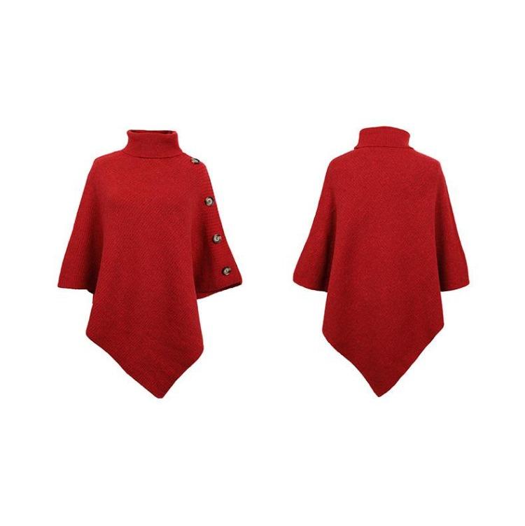 Женский свободный кардиган с рукавами «летучая мышь», с круглым вырезом, однотонный, вязаный, осенне-зимний, накидка-свитер через границу