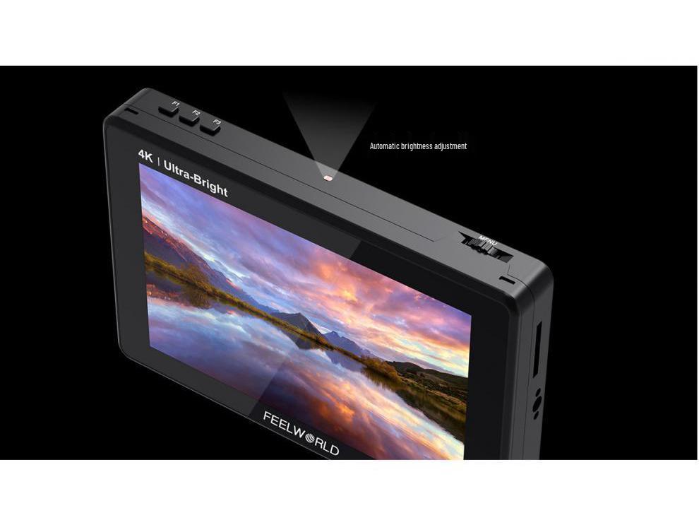 FEELWORLD LUT7 PRO Комплект монитора 4K HDR - Сенсорный экран 2200 нит, Внешний блок питания