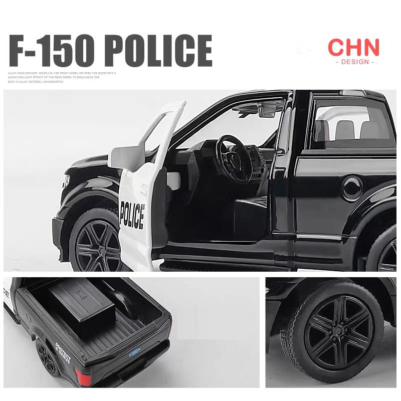 Ford F150 SVT Raptor 2018 Пикап Симулятор Литье под давлением и Игрушечные Транспортные Средства Машинка с инерционным механизмом и открывающимися дверями RMZ city 1:36 Коллекционных Моделей из Сплава