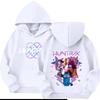 Kids Hoodies & Sweatshirts Kpop Hunters Witch Hunter Group Pattern Children's Girl Pocket Hoodie Sweatshirt