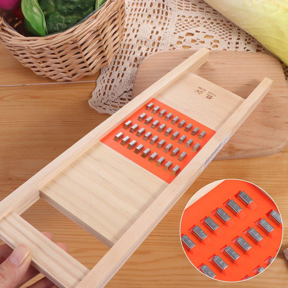 Wooden Hand-held Potato Gadgets Fruit Cucumber Peeler Cheese Slicer Vegetable Cutter Food Grater