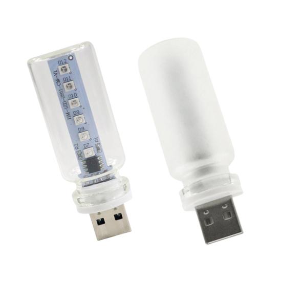 USB Ретро Автомобильная Лампа Сенсорная Диммируемая Несколько Режимов Освещения Декоративный Ночник Автомобильная Атмосферная Светодиодная Лампа