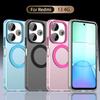 Magsafe Matte Phone Case For Xiaomi Redmi 13 5G 13 4G Note 13R Protective Case Magnetic Wireless Charging Shockproof Back Cover
