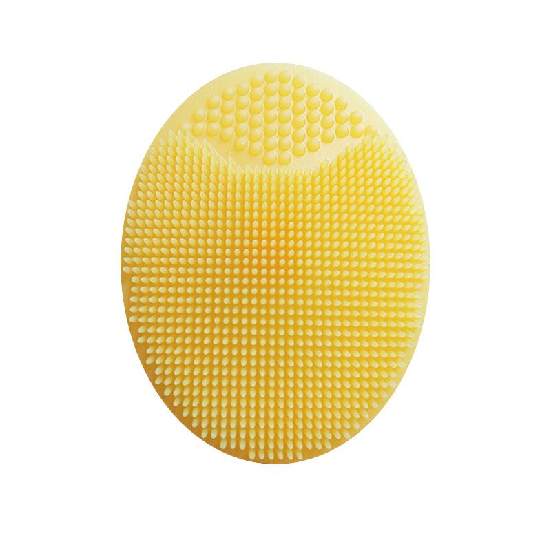 1PC Silicone Cleaning Brush Gel Washing Pad Exfoliating Blackhead Remover Facial Deep Cleansing Face Brushes Baby Bath Massager