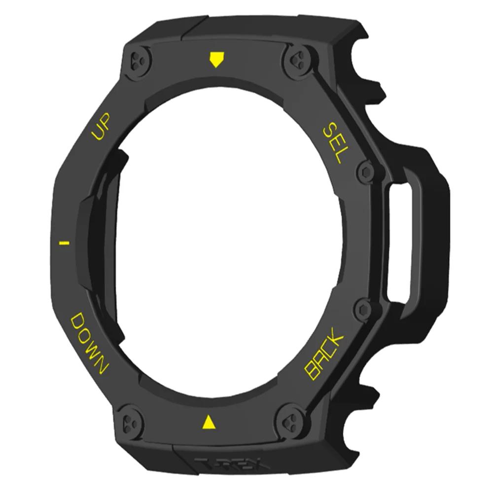 PC Protective Case for Amazfit T-Rex 3 Anti-Scratch Bumper Cover Shell Smart Watch Accessories Half-wrap Protective Case 2025