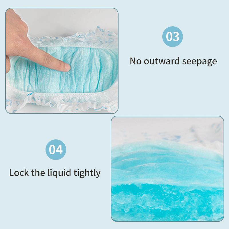 10 шт. одноразовые подгузники для собак для мужчин и женщин, физиологические подгузники, герметичные защитные шорты, впитывающие подгузники, трусики