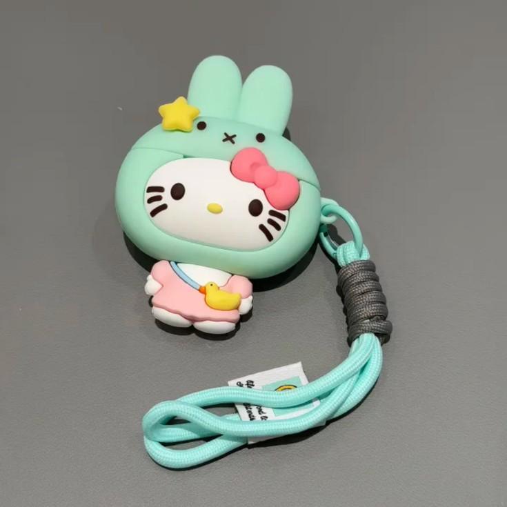 Cute miffy rabbit kt cat AirPods pro1 apple bluetooth headset case 1/1 generation cartoon protective case