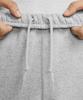Nike Штаны с манжетами Solo Swoosh из флиса M - Темно-серый меланж:Светло-дымчатый серый:Белый / Hv1089-063