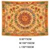 Mandala Style Sun Tapestry Sun and Moon Wall Rug Backdrop Wall Hanging Blanket  Home Decor