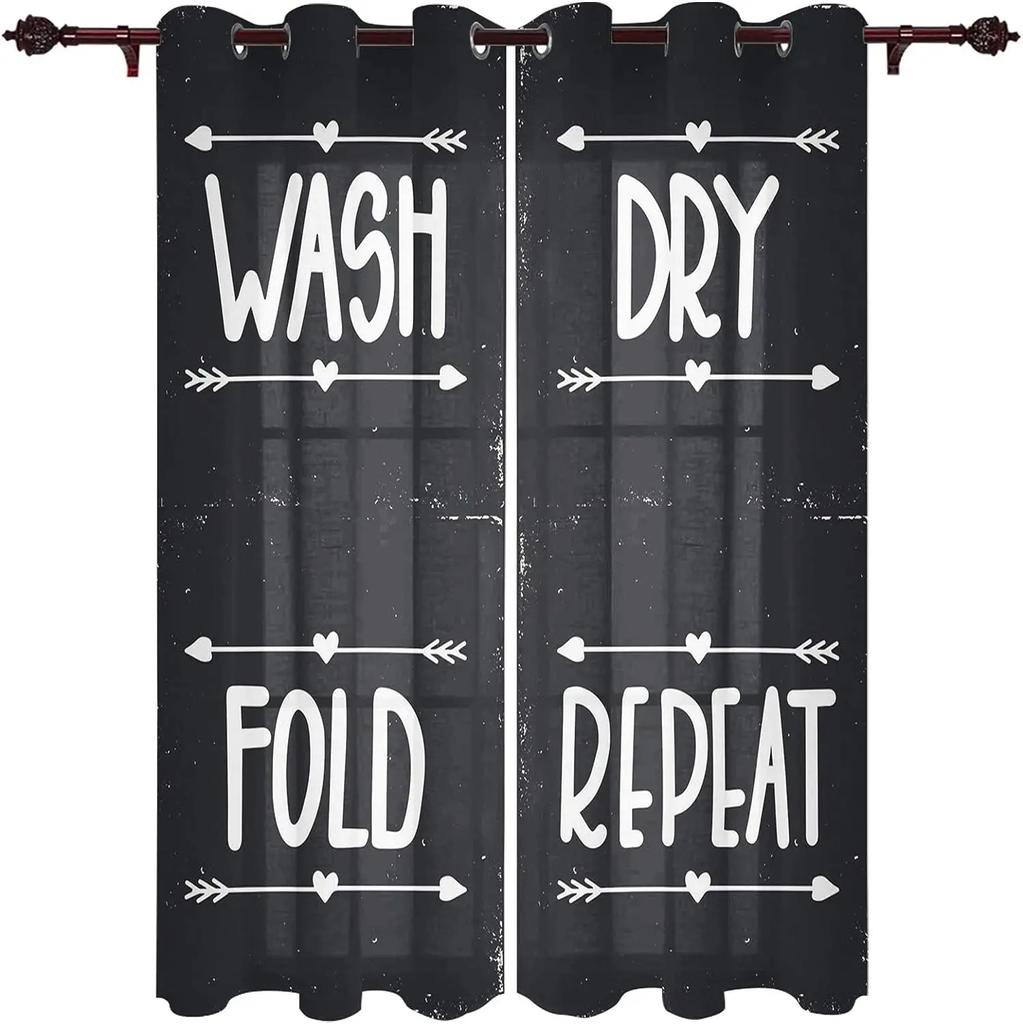 Простая занавеска для прачечной, гостиная, кухня, индивидуальный размер, готовые шторы, современные оконные украшения, Cortains