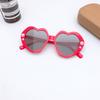 Солнцезащитные очки Love Girlfriends Pool Party Candy Color Peach Heart Glasses Heart-Shaped Trendy Sunglasses