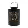 Black Forest Scene Round Lantern Large