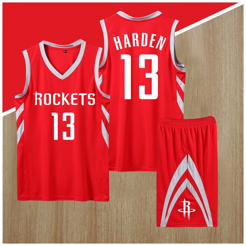 Rockets Classic No.13 James Harden Red basketball jersey