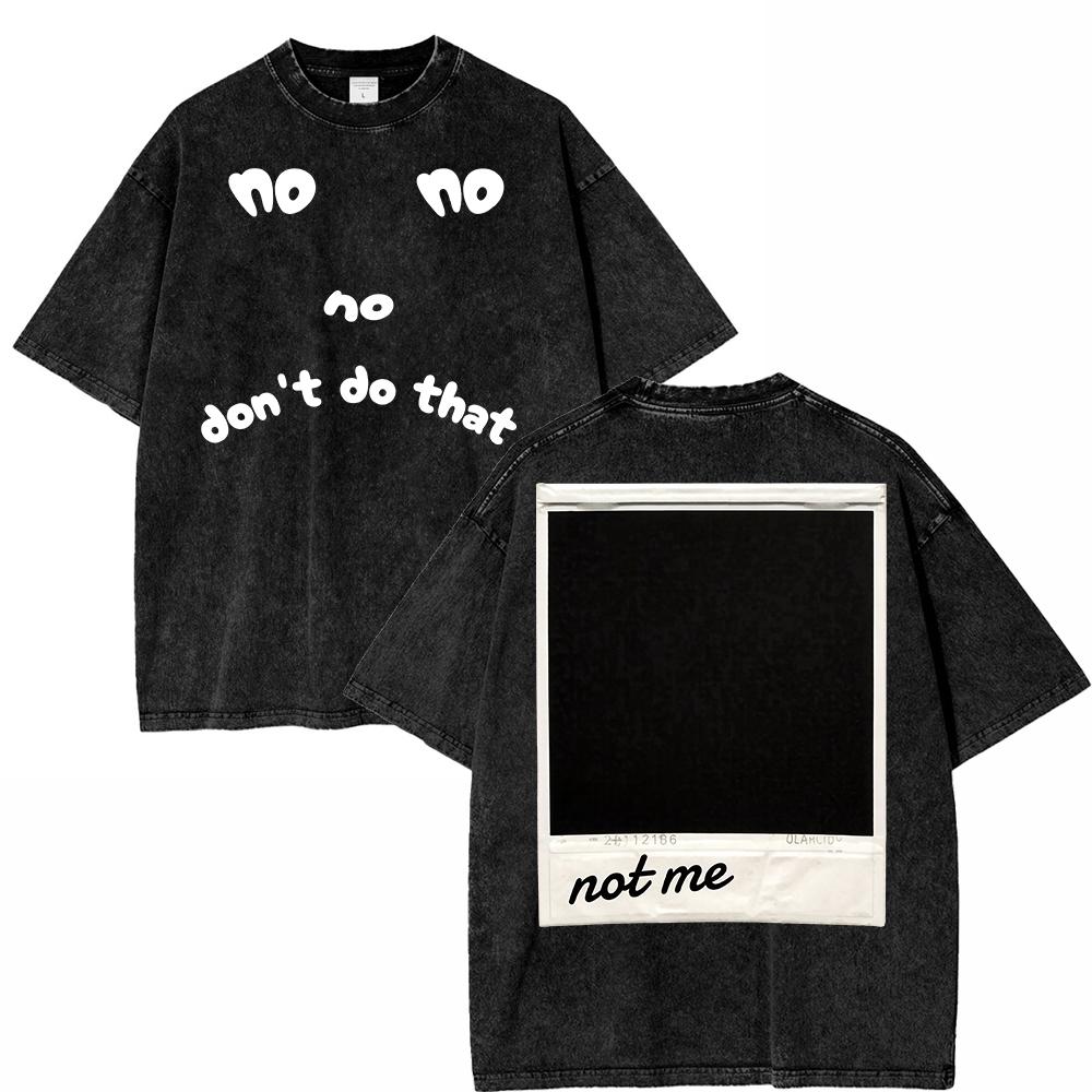 Hot Vintage Washed Nikki Obsession One Wish Willow Tshirt Men Letter Print Why Dont You Love Me Cotton Loose Tees Shirts Tops